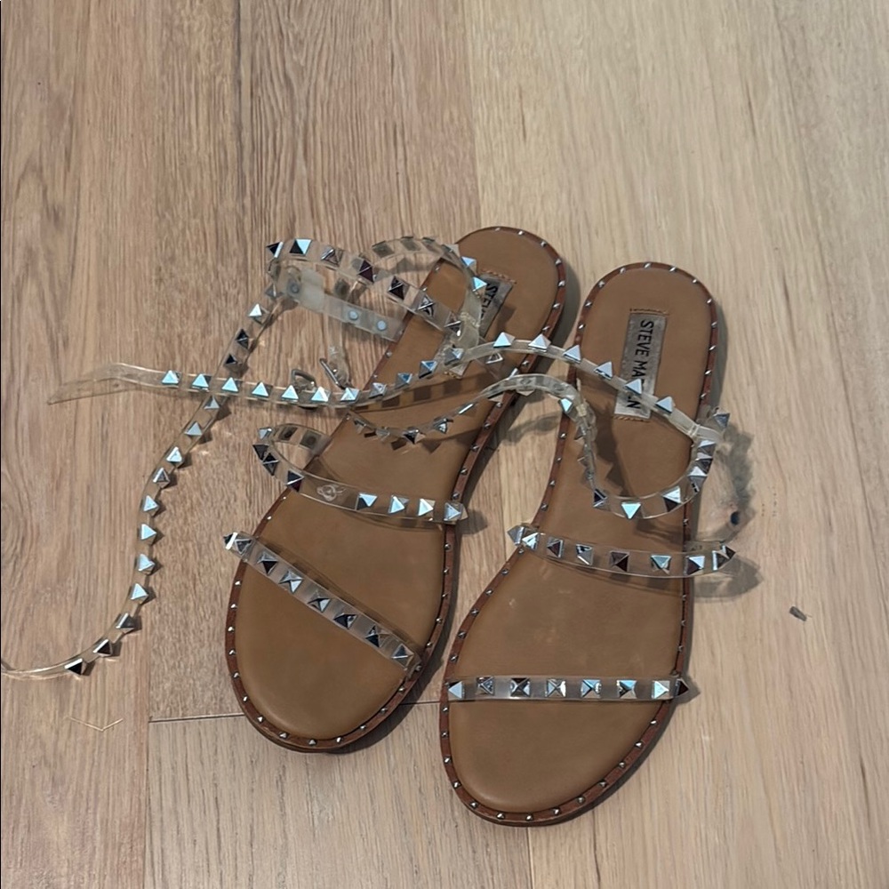 Steve Madden wrap sandals